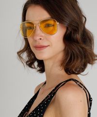 Oculos-de-Sol-Aviador-Unissex-Dourado-9485672-Dourado_2