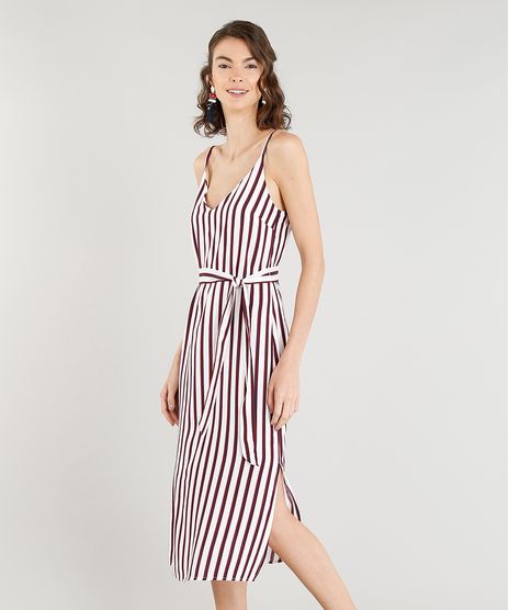 Vestido-Feminino-Midi-Listrado-Navy-com-Faixa-para-Amarrar-Alca-Fina-Branco-9357658-Branco_1