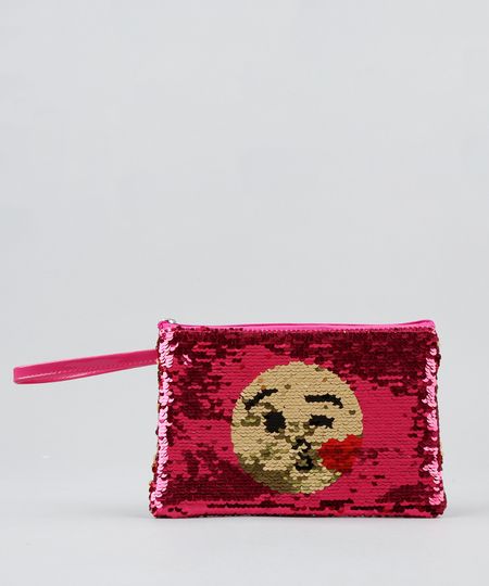 Bolsa-de-Mao-Infantil-com-Paete-Dupla-Face-Icone-Pink-9280619-Pink_1