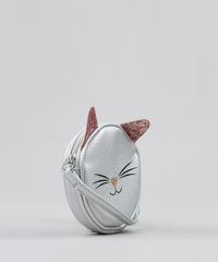Bolsa-Infantil-Gatinho-Metalizada-com-Orelhinhas-Prateada-9280484-Prateada_2