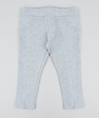 Calca-Legging-Infantil-em-Moletom-com-Recorte-Cinza-Mescla-Claro-9057771-Cinza_Mescla_Claro_1