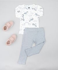 Calca-Legging-Infantil-em-Moletom-com-Recorte-Cinza-Mescla-Claro-9057771-Cinza_Mescla_Claro_3