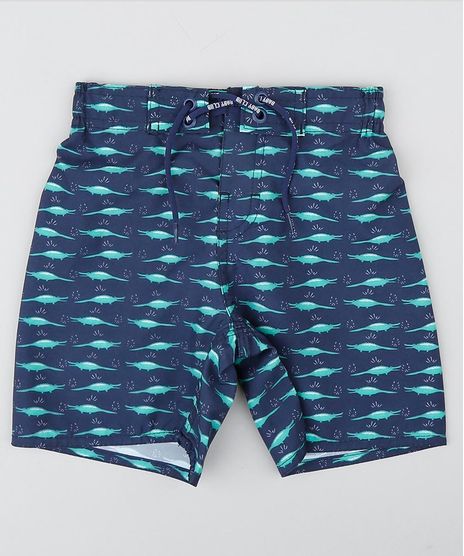 Bermuda-Infantil-Estampada-de-Jacares-Azul-Marinho-9157015-Azul_Marinho_1
