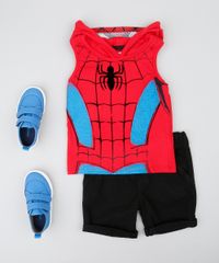 Regata-Infantil-Carnaval-Homem-Aranha-com-Capuz-Vermelha-9233842-Vermelho_3