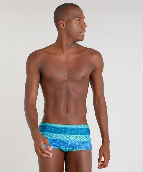 Sunga-Masculina-Blueman-Estampada-Stripes-com-Protecao-UV50--Azul-9323763-Azul_1