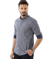 Camisa-Slim-Mini-Print-Azul-Marinho-8353410-Azul_Marinho_1