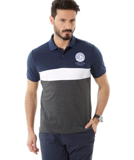 Polo-em-Piquet--Camp-Team-Company--Azul-8367474-Azul_1