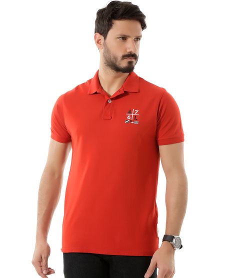 Polo-em-Piquet-com-Bordado-Vermelha-8369926-Vermelho_1