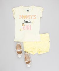Blusa-Infantil--Momy-s-Girl--com-Glitter-Manga-Curta-Decote-Redondo-Amarelo-Claro-9420118-Amarelo_Claro_3
