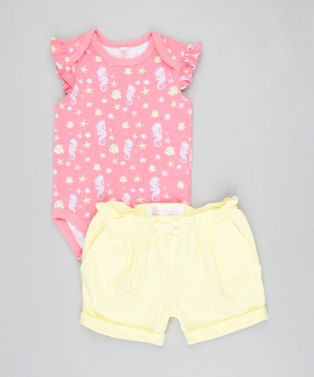 Conjunto-Infantil-de-Body-Estampado-Sem-Manga-Rosa---Short--Amarelo-9201691-Amarelo_1 Conjunto-Infantil-de-Body-Estampado-Sem-Manga-Rosa---Short--Amarelo-9201691-Amarelo_1