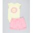 Conjunto-Infantil-de-Body-Sem-Manga-Amarelo---Short-Estampado-de-Coracoes-Rosa-9201692-Rosa_1