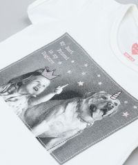 Blusa-Infantil-com-Estampa-de-Cachorro-Manga-Curta-Decote-Redondo-Off-White-9420130-Off_White_4