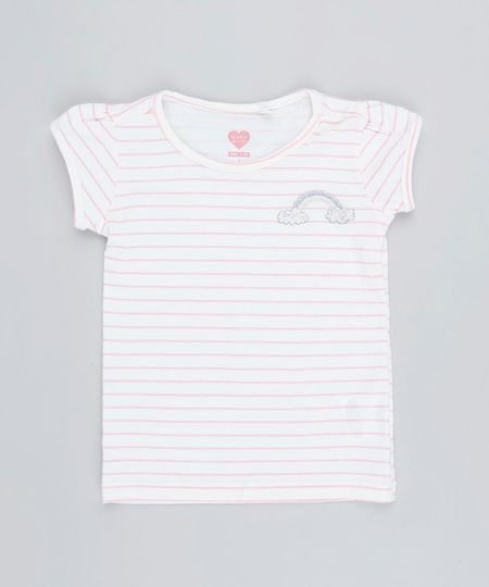 Blusa-Infantil-Listrada-Arco-Iris-Manga-Curta-Decote-Redondo-Off-White-9421372-Off_White_1
