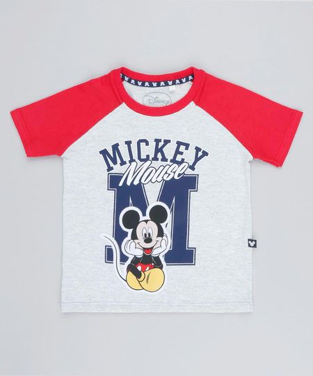 Camiseta-Infantil-Raglan-Mickey-com-Recorte-Manga-Curta-Gola-Careca-Cinza-Mescla-Claro-9427328-Cinza_Mescla_Claro_1 Camiseta-Infantil-Raglan-Mickey-com-Recorte-Manga-Curta-Gola-Careca-Cinza-Mescla-Claro-9427328-Cinza_Mescla_Claro_1