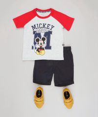Camiseta-Infantil-Raglan-Mickey-com-Recorte-Manga-Curta-Gola-Careca-Cinza-Mescla-Claro-9427328-Cinza_Mescla_Claro_3
