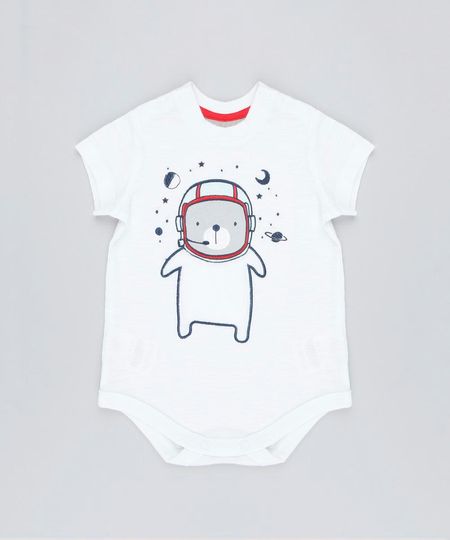 Body-Infantil-com-Bordado-de-Urso-Astronauta-Manga-Curta-Decote-Redondo-Off-White-8878415-Off_White_1
