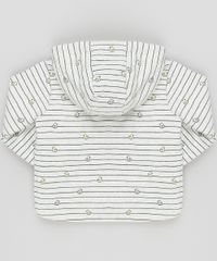 Casaco-Infantil-Dupla-Face-com-Estampa-de-Patinhos-e-Capuz-Cinza-Mescla-Claro-9208955-Cinza_Mescla_Claro_2