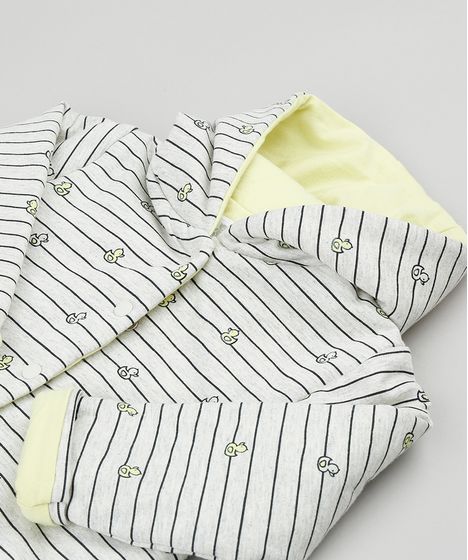 casaco dupla face infantil