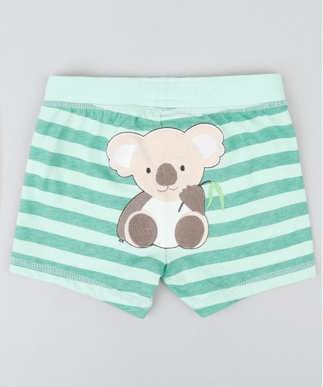 Short-Infantil-Coala-Listrado-Verde-Claro-9188437-Verde_Claro_1