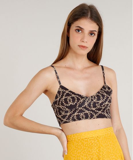 Top-Cropped-Feminino-Mindset-Estampado-de-Correntes-Preto-9479938-Preto_1