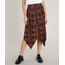 Saia-Midi-Feminina-Plissada-com-Pontas-Estampada-de-Arabescos-Preta-9479939-Preto_1