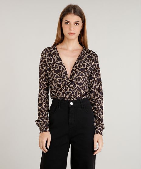 Body-Feminino-Mindset-Estampado-de-Correntes-Manga-Curta-Preto-9479937-Preto_1