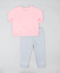 Conjunto-Infantil-Marie-de-Blusao-Rosa---Calca-em-Moletom-Cinza-Mescla-9419579-Cinza_Mescla_2