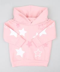 Blusao-Infantil-Estrelas-com-Capuz-Manga-Longa-em-Moletom-Rose-9425071-Rose_1