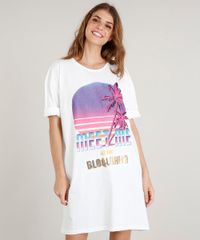 Vestido-T-shirt-Feminino-com-Paetes--Meet-At-The-Bloquinho--Manga-Curta-Branco-9482522-Branco_1