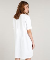 Vestido-T-shirt-Feminino-com-Paetes--Meet-At-The-Bloquinho--Manga-Curta-Branco-9482522-Branco_2