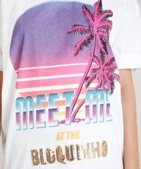 Vestido-T-shirt-Feminino-com-Paetes--Meet-At-The-Bloquinho--Manga-Curta-Branco-9482522-Branco_4