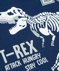 Conjunto-Infantil-de-Camiseta-Dinossauro-Manga-Curta-Azul-Marinho---Bermuda-Estampada-Camuflada-Verde-9428681-Verde_5
