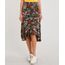 Saia-Midi-Feminina-com-Babados-Estampada-Floral-Verde-Militar-9365387-Verde_Militar_1