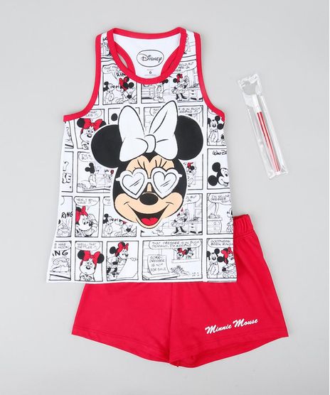 Pijama-Infantil-Minnie-Regata---Canetinha-Branco-9418634-Branco_1