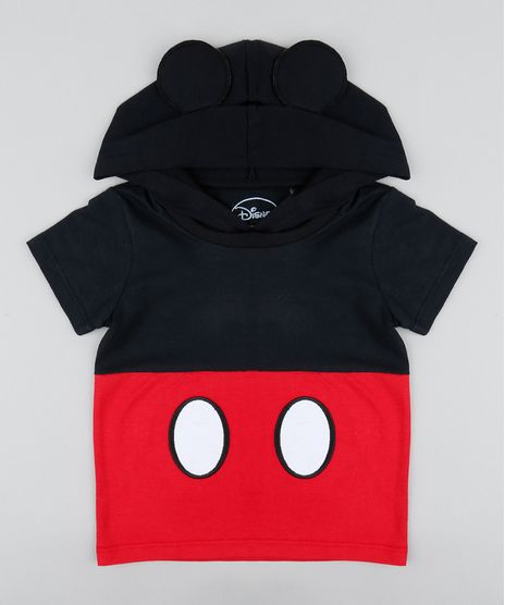 Camiseta-Infantil-Carnaval-Mickey-com-Capuz-e-Orelhinhas-Manga-Curta-Preta-8749786-Preto_1