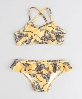 Biquini-Infantil-Triya-Tal-Mae-Tal-Filha-Estampado-Leopardo-com-Babado-Protecao-UV50--Mostarda-9285608-Mostarda_1