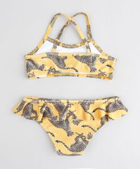 Biquini-Infantil-Triya-Tal-Mae-Tal-Filha-Estampado-Leopardo-com-Babado-Protecao-UV50--Mostarda-9285608-Mostarda_2