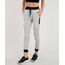 Calca-Feminina-Jogger-em-Moletom-com-Recortes-Cinza-Mescla-Claro-9390755-Cinza_Mescla_Claro_1