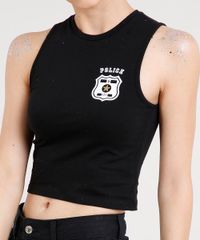 Regata-Feminina-Carnaval-Policial-Cropped-Preta-9410090-Preto_4