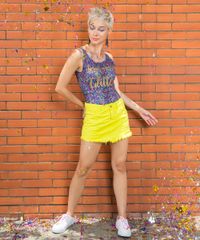 Short-Saia-Feminino-Carnaval-com-Barra-Desfiada-Amarelo-Neon-9453709-Amarelo_Neon_2