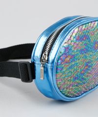 Pochete-Feminina-Mindset-Escamas-Metalizada--Azul-Claro-9483138-Azul_Claro_4