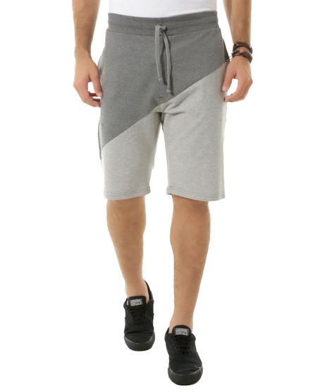 Bermuda-Relaxed-em-Moletom-Cinza-Mescla-8400715-Cinza_Mescla_1