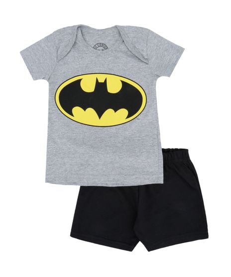 Conjunto-de-Blusa-Cinza---Bermuda-Batman-Preta-8373040-Preto_1