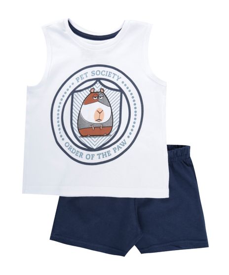 Conjunto-de-Regata--Pets--Branca---Bermuda-Azul-Marinho-8372942-Azul_Marinho_1