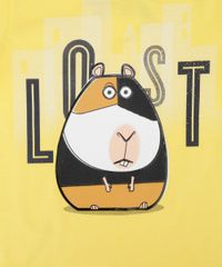 Camiseta-Pets--Lost--Amarela-8388183-Amarelo_3