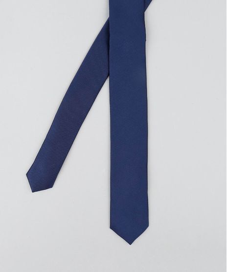 Gravata-Masculina-Slim-Acetinada-Azul-Marinho-9410047-Azul_Marinho_1