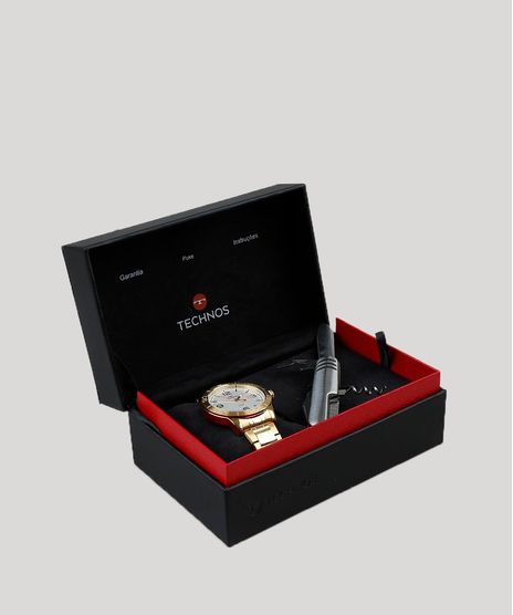 Kit-de-Relogio-Analogico-Technos-Masculino---Canivete---2315KZPK4B-Dourado-9397198-Dourado_1