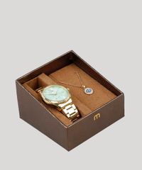 Kit-de-Relogio-Analogico-Mondaine-Feminino---Colar---99128LPMKDE1K2-Dourado-9474747-Dourado_1