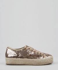 Tenis-Feminino-com-Paetes-Dupla-Face-Flatform-com-Corda-Dourado-9464700-Dourado_1