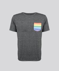 Camiseta-Masculina-com-Bolso-Estampado-Arco-Iris-Manga-Curta-Gola-Careca-Cinza-Mescla-Escuro-9223915-Cinza_Mescla_Escuro_5